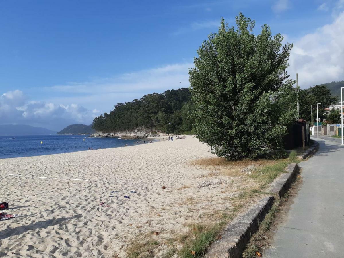 Apartamento Con Terraza Y Vistas Al Mar Daire Bueu Dış mekan fotoğraf
